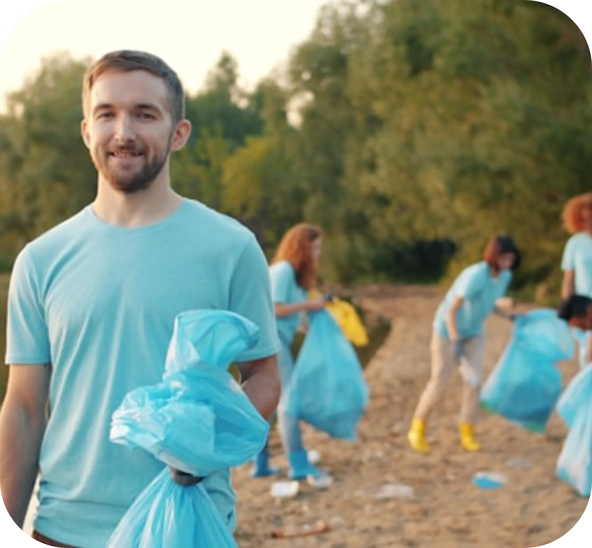 Community cleanup drive